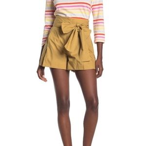 J Crew Cotton Poplin Tie Waist Short